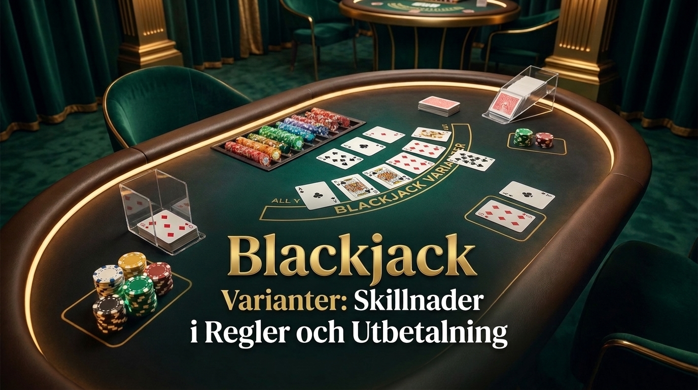 Blackjack Varianter: Skillnader i Regler och Utbetalning